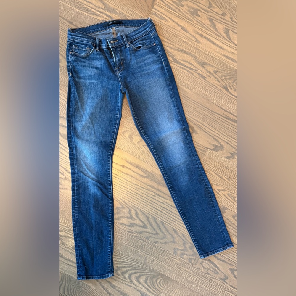 J Brand Women's Dark Blue Skinny Jeans